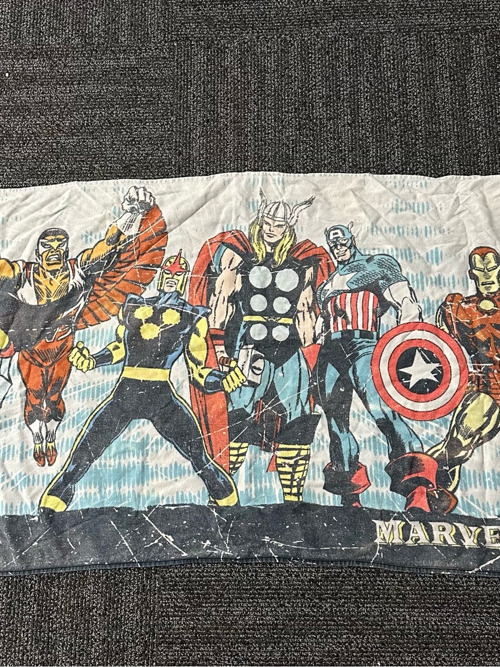 Marvel Comics beach towel